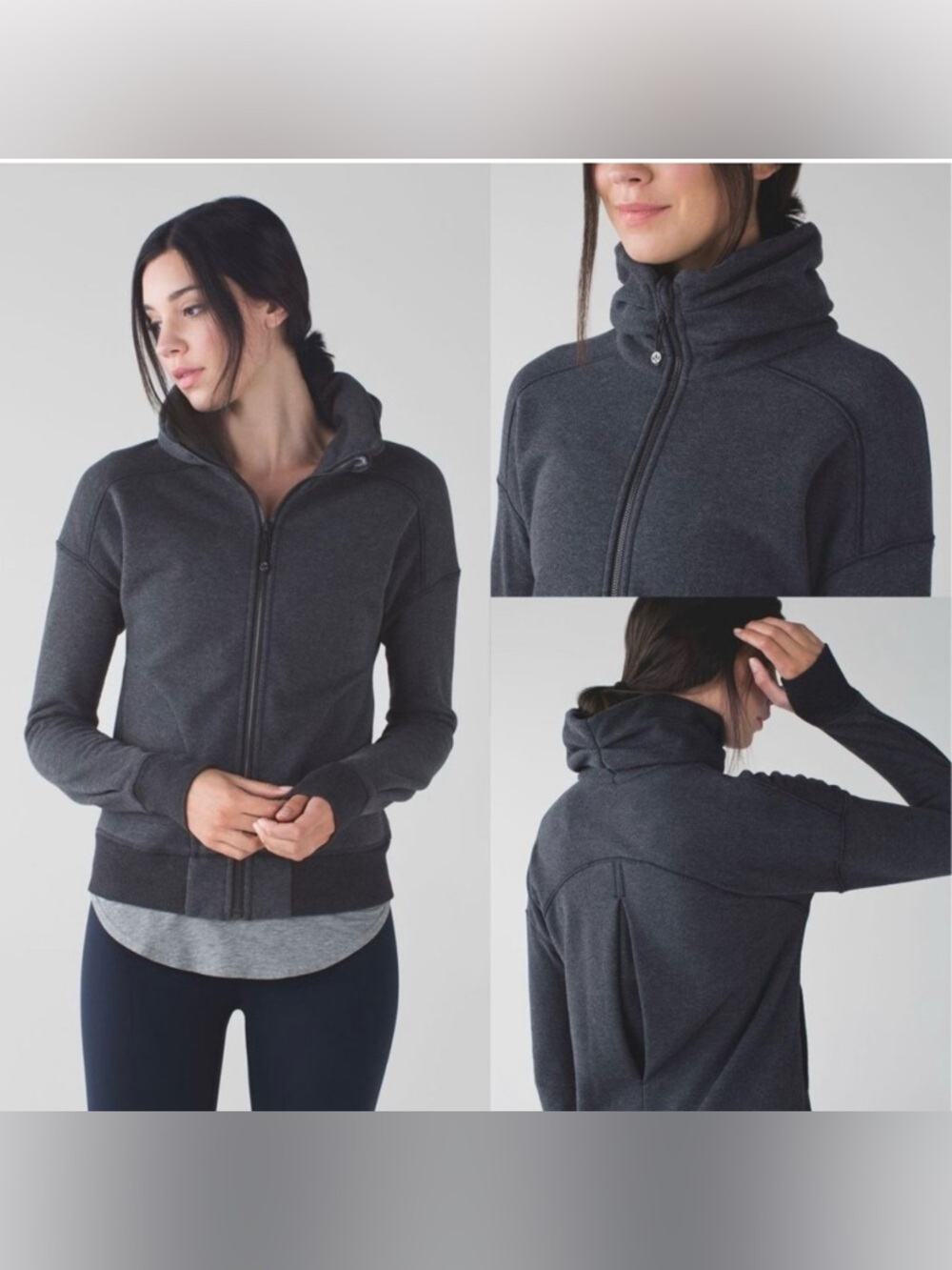Lululemon Hug it Out Jacket Cotton Fleece 10